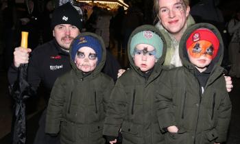 IN PICTURES: Derry Halloween kicks off as crowds brave weather for 'Awakening of the Walls'