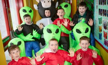 IN PICTURES: Annual 'Haunt Jaunt' brings Halloween fun to Derry's Hollybush PS