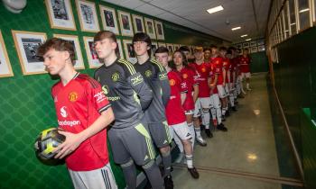 IN PICTURES: Derry students benefit from Manchester United Foundation sports initiative