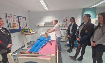 IN PICTURES: Western Trust showcases healthcare careers to students at Altnagelvin and SWAH