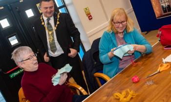 IN PICTURES: 'Transforming Textile Waste Workshop' held at Irish Street Community Centre