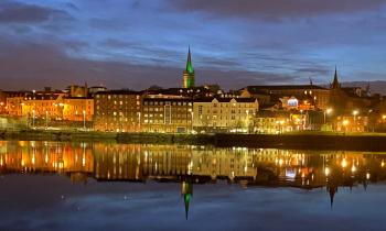 CAMERA CLUB: 'Reflections on the Foyle' highlights Derry's nighttime beauty