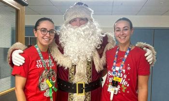 IN PICTURES: Western Trust Radiology Team spreads festive cheer with special donation for young patients