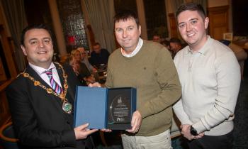 IN PICTURES: Derry's Guildhall hosts special reception for local tennis champions