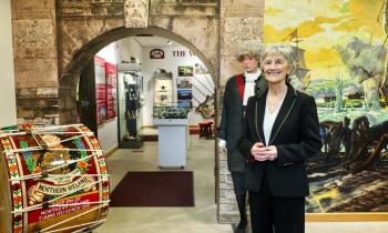 IN PICTURES: President Connolly tours Derry&rsquo;s iconic heritage sites