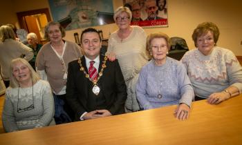 IN PICTURES: Mayor praises "shining example" of community spirit at Derry's Rath Mor 50+ Club