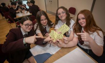 IN PICTURES: Foyle College students get down to business with AIB NI mentorship