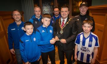 IN PICTURES: A night of celebration for Culmore Youth FC at Derry's Guildhall