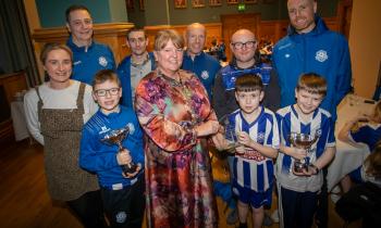 IN PICTURES: Culmore Youth Football Club honoured for landmark 2025 season