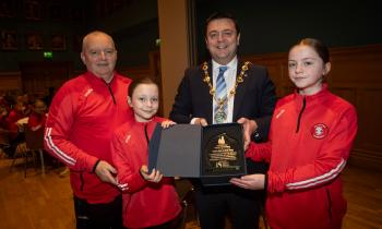 IN PICTURES: Mayor honours Tristar FC Girls after stellar 2025 season