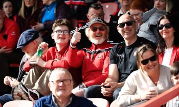 IN PICTURES: Derry fans soak up the sun at Find Insurance Celtic Park