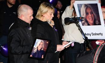 IN PICTURES: Derry united in grief remembers Amy Doherty