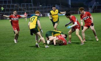 IN PICTURES: Derry U20s fall short against Donegal at Celtic Park