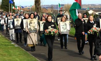 IN PICTURES: Sinn Fein Easter Sunday Annual Commemoration in Derry