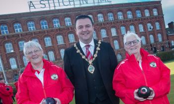 IN PICTURES: Celebrating the return to the green at Brooke Park Bowling Club in Derry