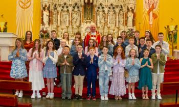 IN PICTURES: Pupils of Good Shepherd PS receive Sacrament of Confirmation