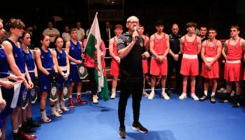IN PICTURES: Memorable night of boxing at Derry's Guildhall