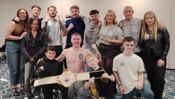 Creggan's Conal McBrearty adds the WKU 5 Nations Super Welterweight title!