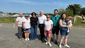 SDLP Mid Ulster Welcomes Party Leader to Lough Neagh Shore