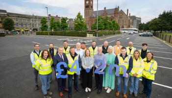 NI Water completes reinstatement of Derry's Foyle Street Car Park