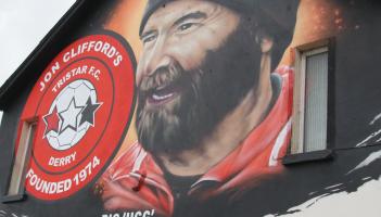 IN PICTURES: Official unveiling of new Jon 'Big Ugg' Clifford mural in Derry