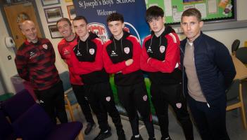 IN PICTURES: Steven Gerrard Academy back at St. Joseph’s Boys
