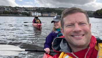 Dermot O'Leary wraps up filming in Donegal and Derry for 'Taste of Ireland'