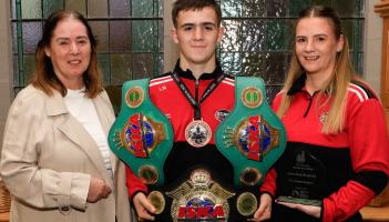 IN PICTURES: Civic reception held for Derry kickboxing champion