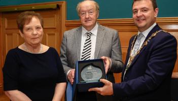 IN PICTURES: League of Ireland's all-time top scorer Brendan Bradley honoured in Derry