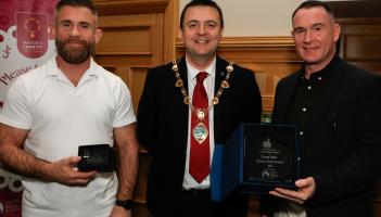 IN PICTURES: Derry reception for Brazilian Jiu-Jitsu World Champion Danny Lyttle