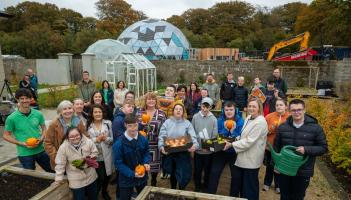 Local pupils celebrate World Food Day at Acorn Farm