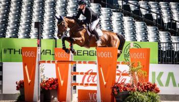 Derry's Daniel Coyle on fire at Tryon