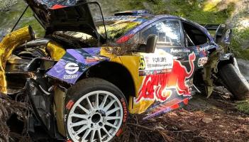 County Derry's Josh McErlean and co-driver walk away from crash in Rally Japan