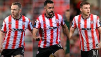 Derry City FC announce departure of Robbie Benson, Hayden Cann and Shane Ferguson