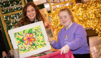 IN PICTURES: Artist Tori takes up residence at Lisnagelvin Shopping Centre