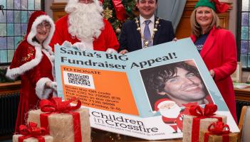 Christmas fundraiser for Children in Crossfire to kick off with spectacular arrival