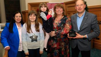 IN PICTURES: Legenderry volunteers and members of Cancer Care UK honoured in Derry reception