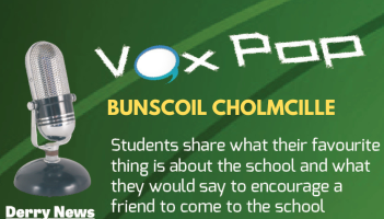 VOX POP: Bunscoil Cholmcille pupils on their favourite thing about the school