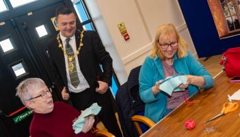 IN PICTURES: 'Transforming Textile Waste Workshop' held at Irish Street Community Centre