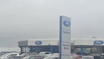 Desmond Motors  - site of proposed student accomodation in Derry.