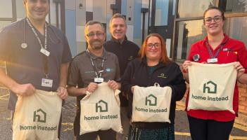 Home Instead Foyle and Erne marks first year in business by supporting Altnagelvin Hospital