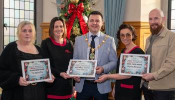 Derry businesses honoured for Christmas window displays