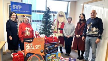 Santa and City of Derry Airport deliver festive gifts to local charities
