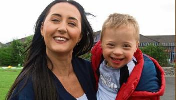 Vanessa Craig pictured with her son Jonah at the Strathfoyle Community Fun Day.  PHOTO: Deirdre Heaney, nwpresspics.