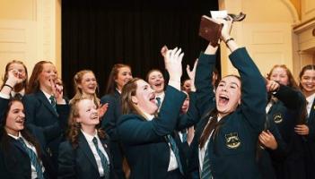 Thornhill College were crowned  winners of the Folens Choir of the Year at this year&rsquo;s RDS Feis Ceoil held in the RDS Concert Hall.