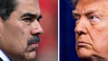 Nicol&aacute;s Maduro, President of Venezuela and US President Donald Trump.