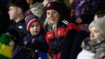 IN PICTURES: Derry fans at Celtic Park for McKenna Cup semi-final against Donegal