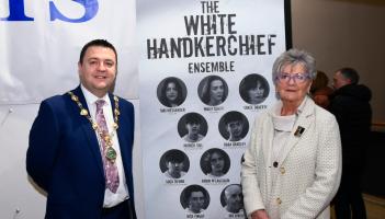 IN PICTURES: Opening night of The White Handkerchief at the Millennium Forum