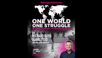 TD Richard Boyd Barrett to speak at Derry public meeting 