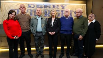 IN PICTURES: President Connolly meets Bloody Sunday families at Museum of Free Derry